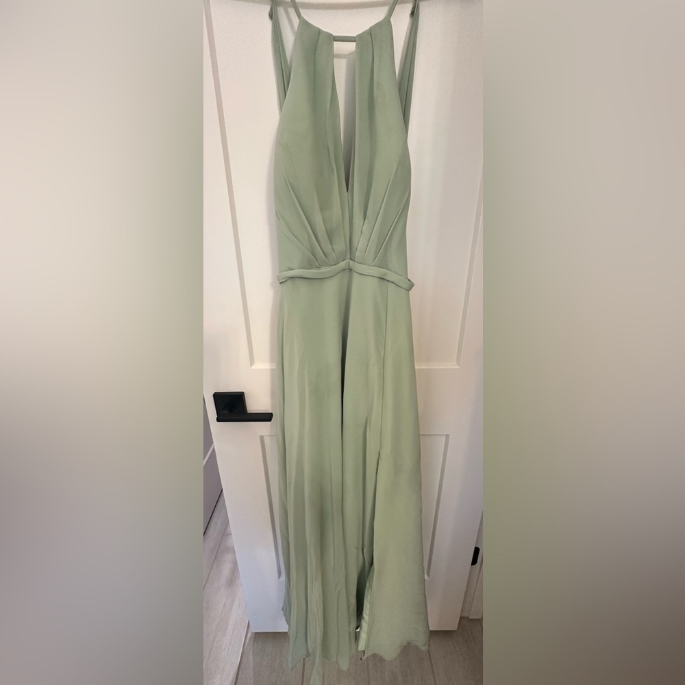 Azazie Sage Green Dress